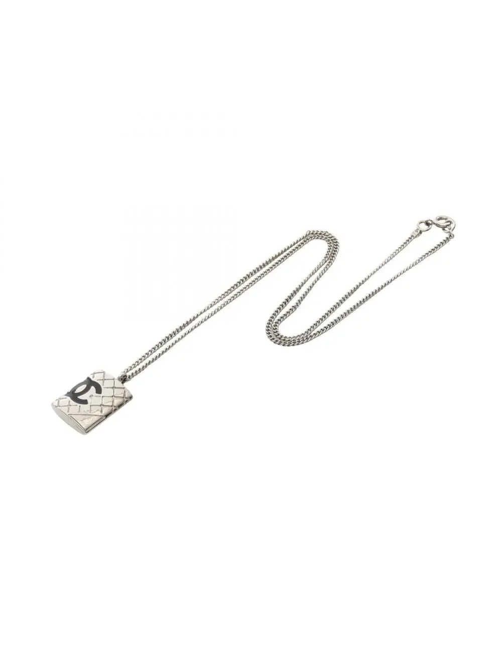 Chanel Cambon Pendant Necklace Metal #275996C92B